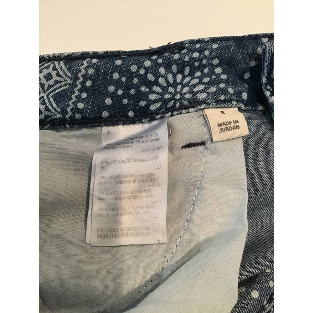 Style & Co Mid Rise Boyfriend Boho Jean True Tears - Picture 5 of 6